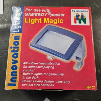 Nintendo Gameboy Magnifier New Light Boy Magic Magnifier Nintendo Gameboy Pocket Worm GBP GB ...