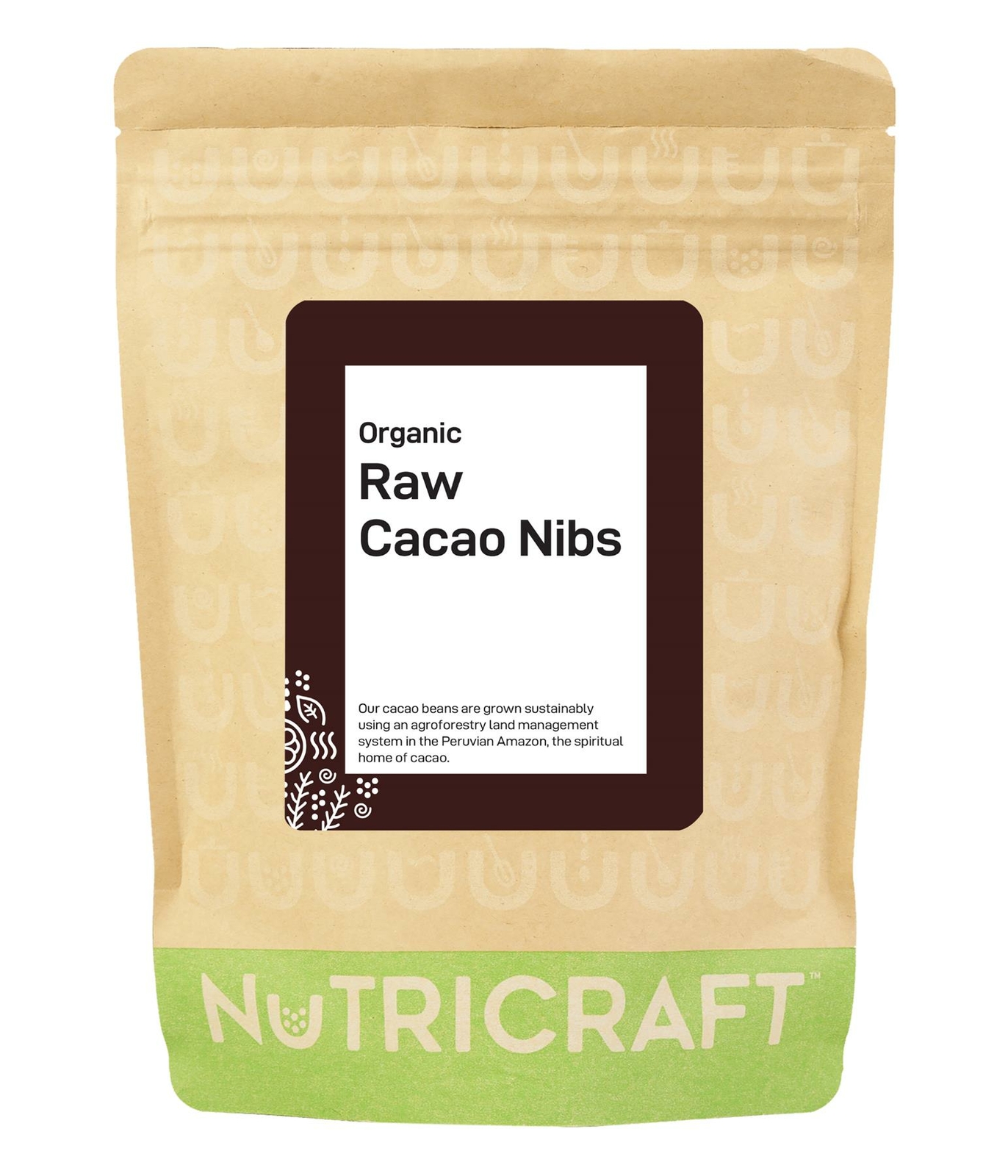 2 x 1kg CACAO / COCOA NIBS (organic, raw) by NUTRICRAFT™  - Peruvian criollo