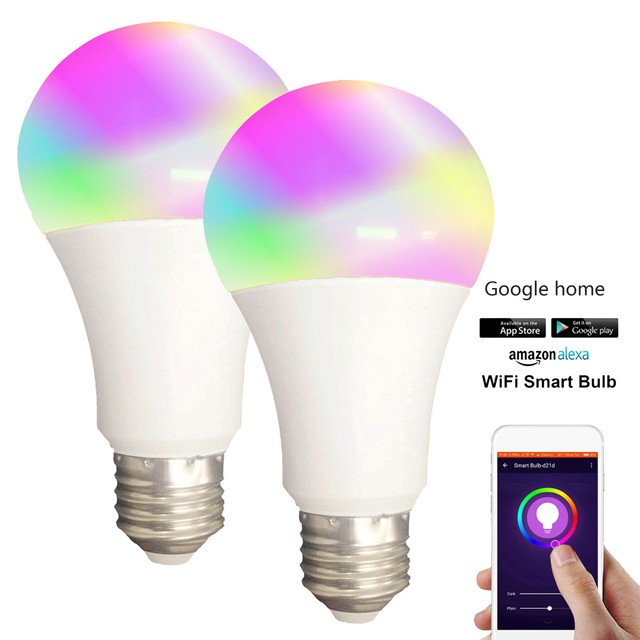 rgb light bulb google home