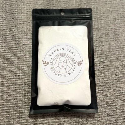 NEW! Kaolin Clay Powder for Skin Hair & Body White Anti-Aging 100% Natural 4 oz