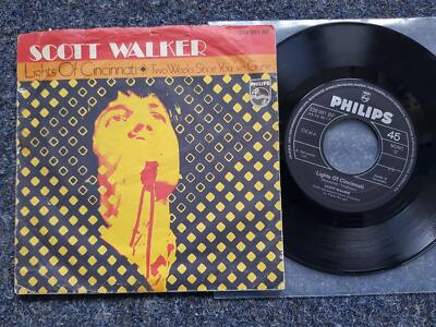 7'' Single Vinyl Scott Walker - Lights of Cincinnati Germany