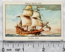 Mill's Famous British Ships 5 Golden Hind 1577