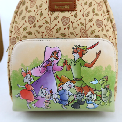 Loungefly Disney Robin Hood Sherwood Forest
Characters Mini Backpack Loungefly Disney Robin Hood Sherwood Forest Characters Mini  main image 4