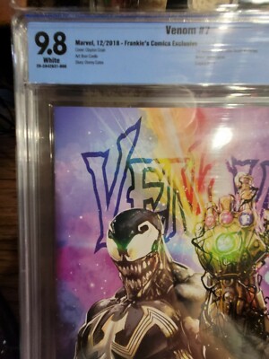 Venom 7 Frankies Comic Clayton Crain Infinity Gauntlet Var Donny