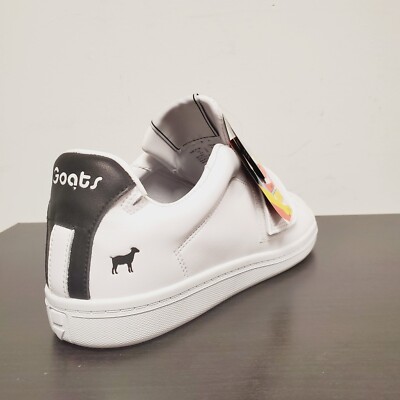 GOATS Sneakers Platform Smooth Leather Slip On Chunky Women  display picture 1