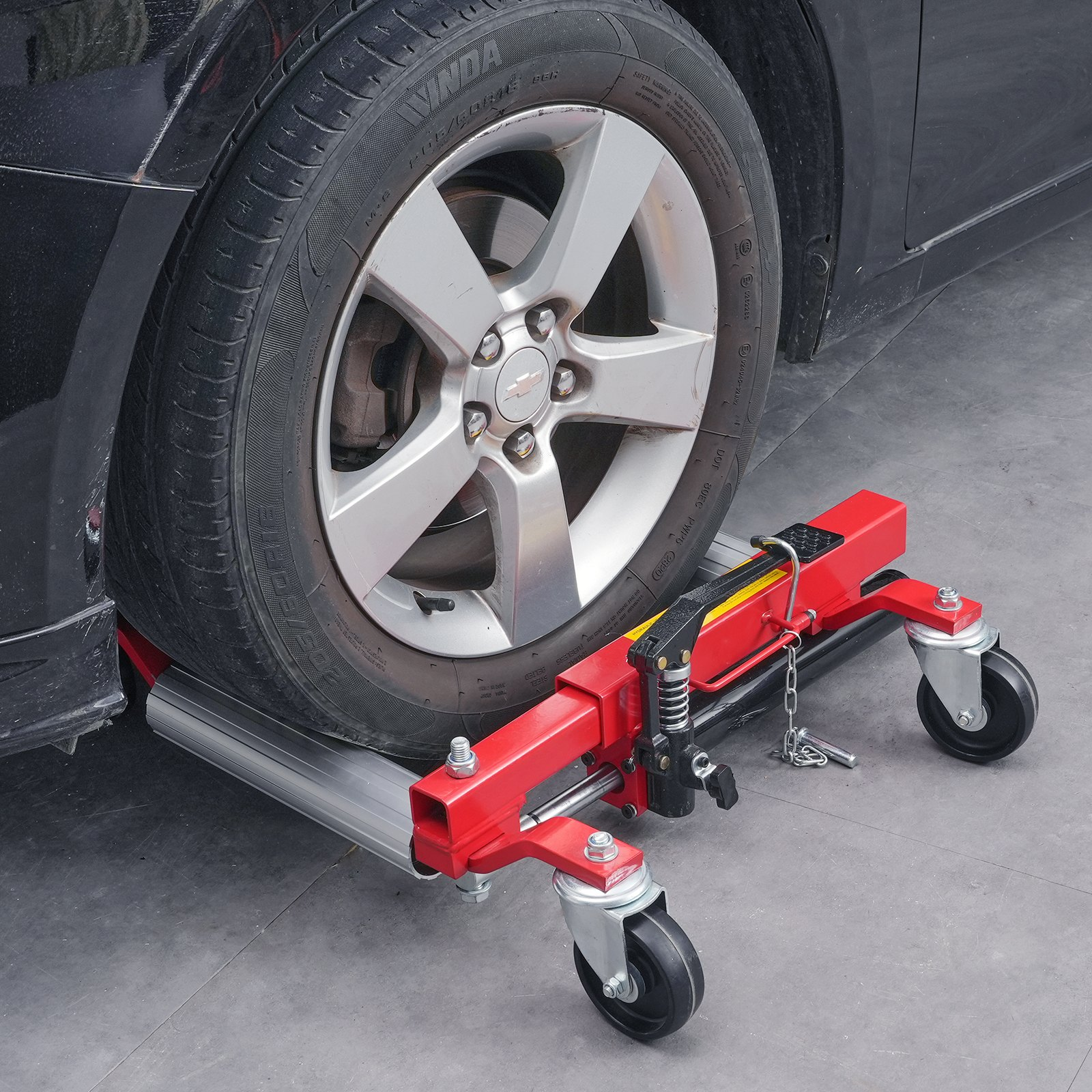 Wheel Dolly Heavy Duty Vehicle Positioning Tire Jack Car Lifter 1500 Lbs