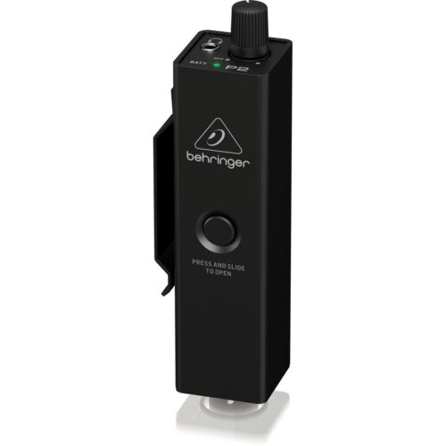 Behringer P2 Ultra-Compact Personal In-Ear Monitor Amplifier -BLACK-NEW - Picture 4 of 4