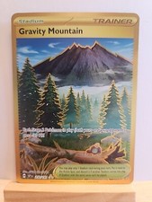 Gravity Mountain 250/191 Secret Gold Full Art Rare Pokemon Surging Sparks Sv8 Nm