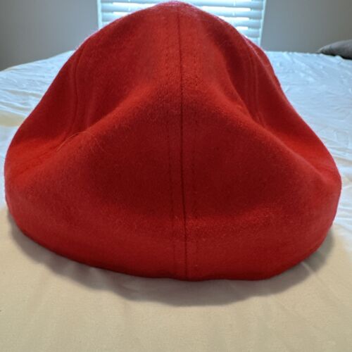 New Era Heritage Series Houston Rockets Fitted Hat - Red, Size 7 1/4 Black H. - Picture 3 of 10