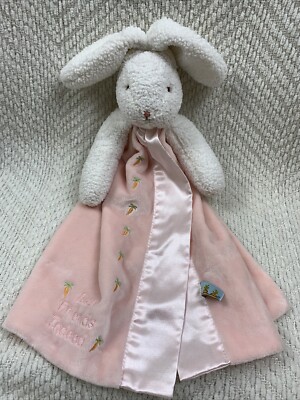 Bunnies By The Bay Pink Best Friends Indeed Blossom Lovey Baby Security Blanket