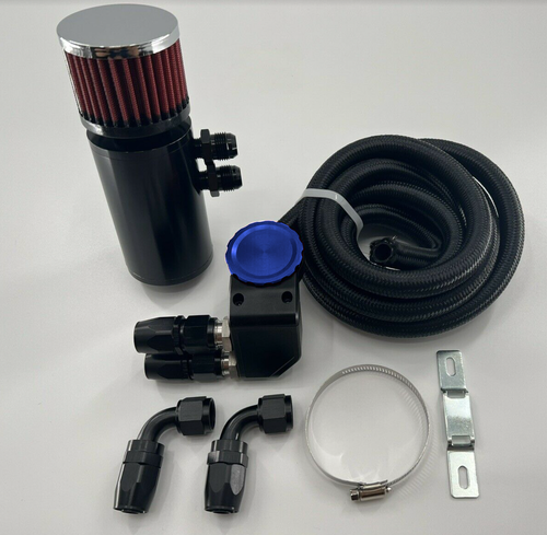 Ultra Vent Oil Catch Can Valve Cap For Honda Acura B Series B16 B18 B20 10AN USA - Picture 2 of 12