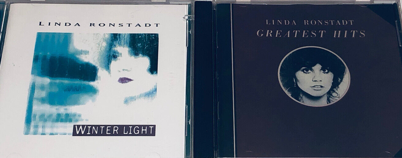 Linda Ronstadt 2 Cd Lot Winter Light & Greatest Hits Rock Music Albums 4R