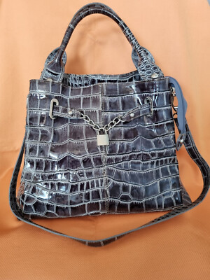 Shopping Tasche, Kroko Optik