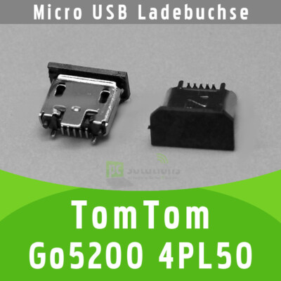   TomTom Go 5200 4PL50 Micro USB DC Buchse Ladebuchse Strombuchse Port Navi