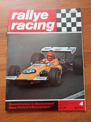 Rallye Racing 04/1971 NSU TT von Lübbers (75 PS) und Gräf (85 PS) - McLaren M 19