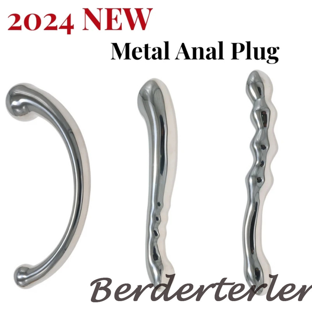 2024 New Metal G-spot Massager Anus Stimulating AnalPlug Female Prostate  Massage