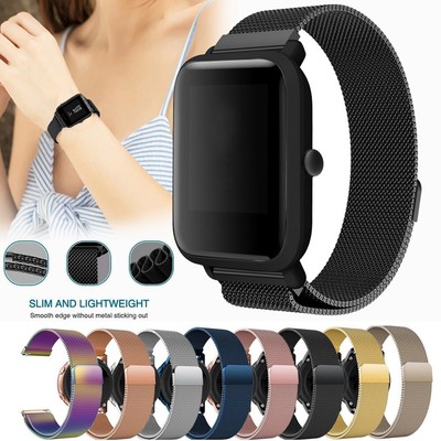 For Huami Amazfit GTS/GTS 2/GTR 42MM/Bip Youth Milanese Loop Watch Band  Strap 20 | eBay