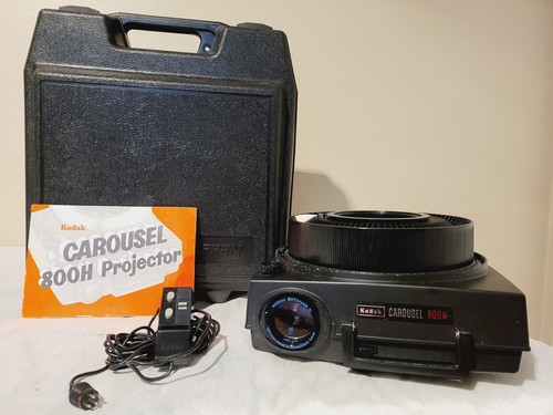 Rebuilt Kodak Carousel 800H Filmstrip Slide Projector Fully Functional
