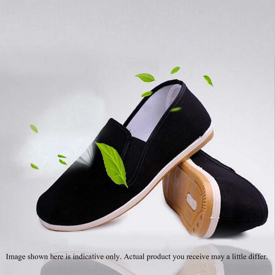 [EL] Men's Chinese Martial Arts Rubber Sole Kung Fu Martial Arts Canvas Shoes