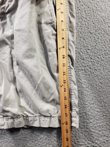 American Eagle pantaloncino uomo 32 grigio classico piatto davanti escursionismo cotone outdoor 32x9 - Foto 8 di 13