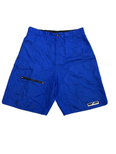 De Colección Polo Sport Ralph Lauren 90s Nylon Pantalones Cortos Azul Medio  9\