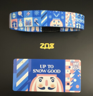 zox Armband Medium Series 7 UP TO SNOW GOOD * Blue Nutcracker * #547-