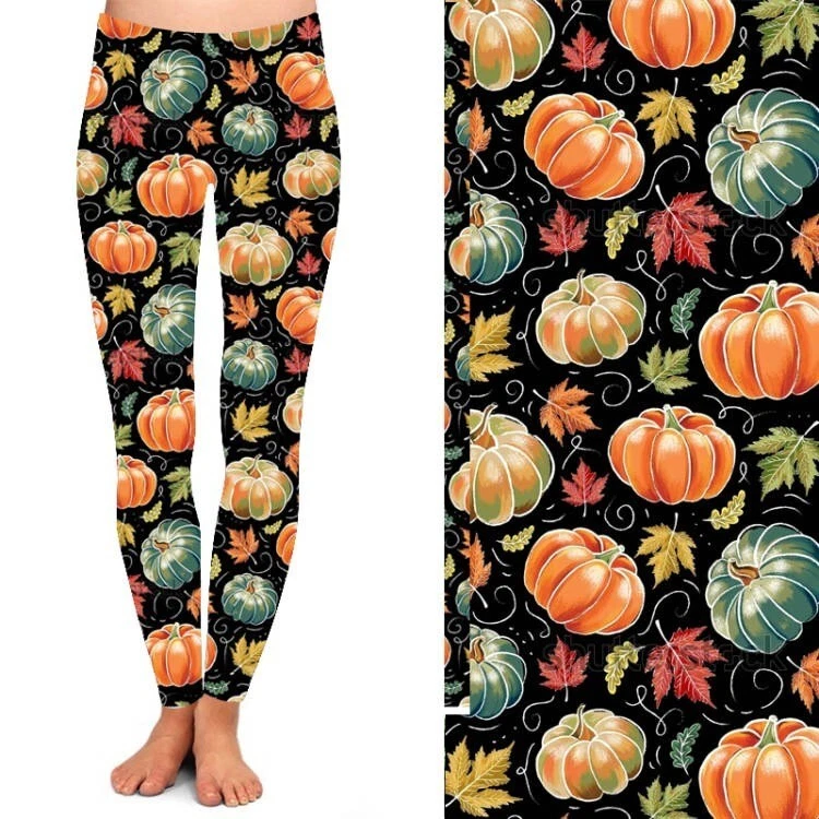 Fall Pumpkin Women's Leggings
