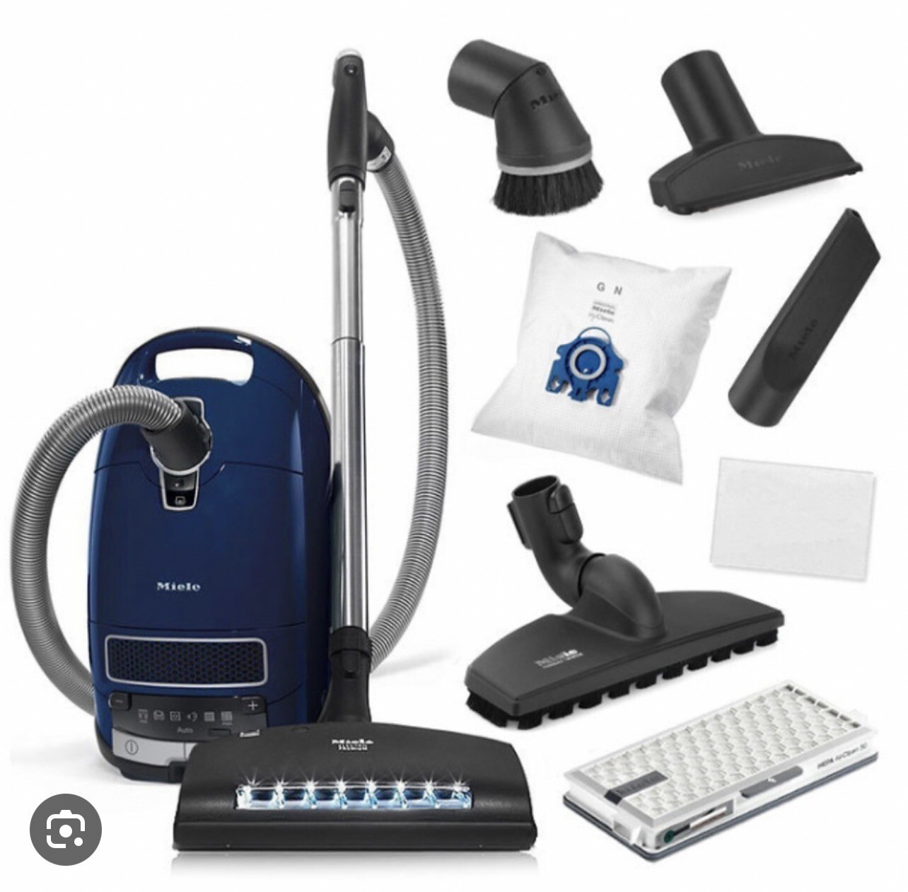 Miele Complete C3 Marin PowerLine Canister Vacuum Cleaner Marine Blue