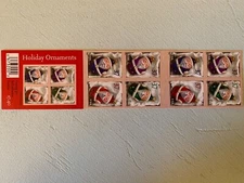 US Stamps SC# 3886b or BC203 Santa Ornaments 37c booklet of 20 MNH 2004