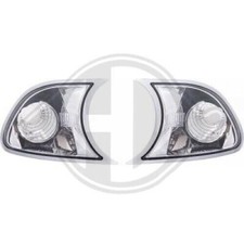 Coppia frecce anteriori TUNING Serie 3 E46 2001-2003 coupe' e cabrio cromate