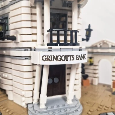 Custom Sticker fo Lego 76417 Gringotts Wizarding Bank – Collectors' Edition