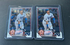 2023 Topps Chrome Miguel Vargas Rookie 2 Card. rookie card picture