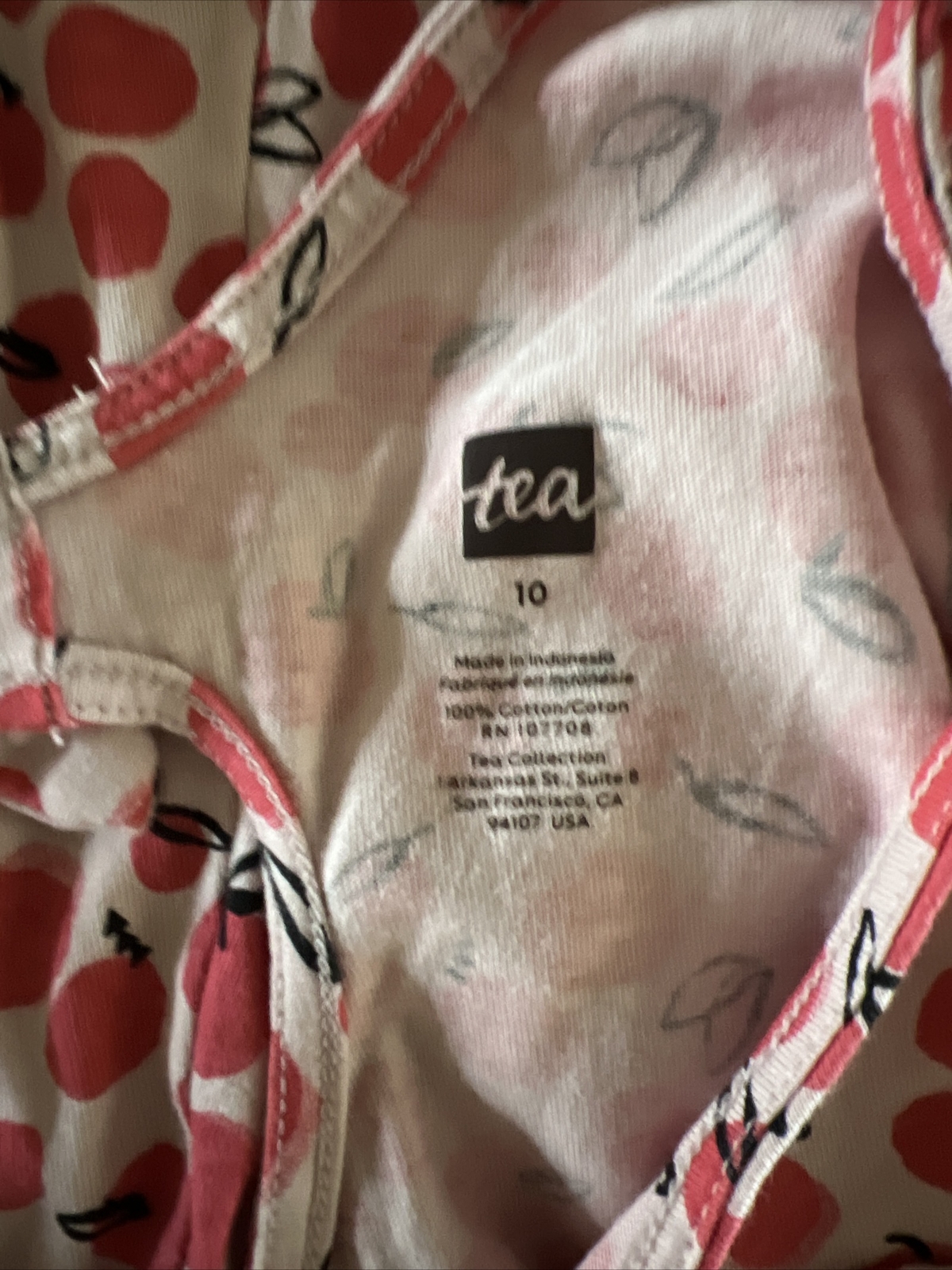 Tea Collection Girls Jumper Crossed Back With Bow 10 image 3
