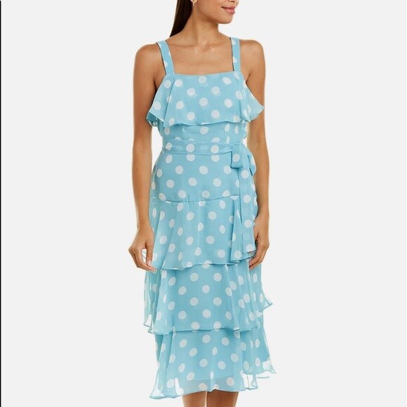 knee length dresses for ladies Tara Floral Button Dress