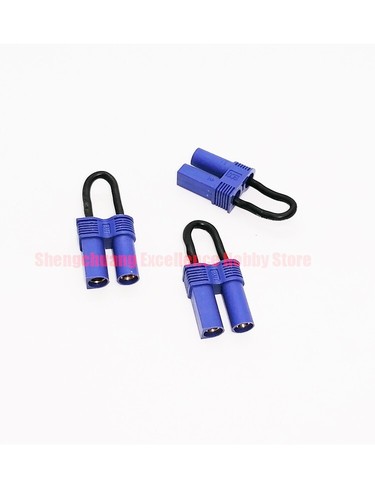 3pcs Drone Female EC5 Bind Plug Loop Connector Short Circut Battery Jumper Cable - Picture 2 of 6