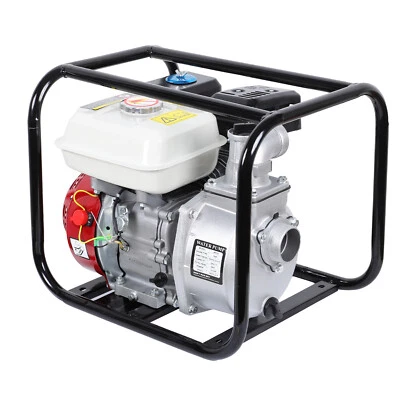 6.5HP 4-Stroke Gas Powered Water Pump Portable High Flow Engine for Construction