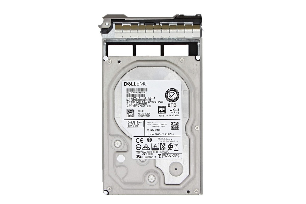 Dell 8TB SAS 3.5