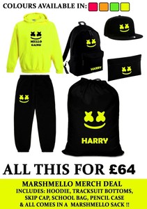 marshmello merch backpack