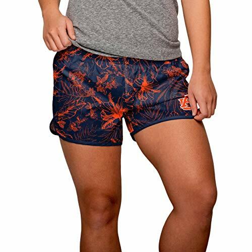 Женские шорты для бега с цветочным рисунком в тон Auburn Tigers от Forever Collectibles NCAA Womens