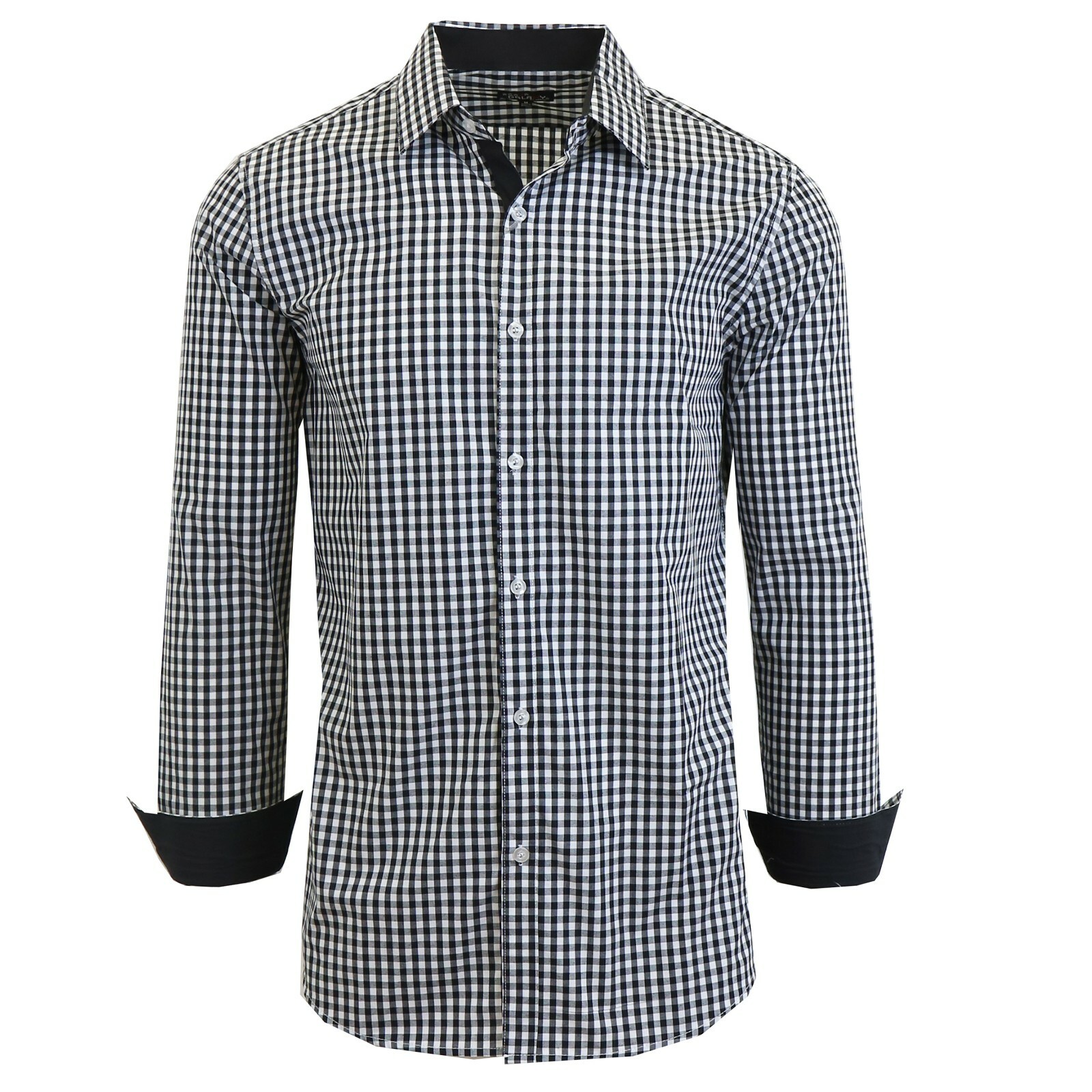 Men's Button Down Dress Long Sleeve SlimFit Shirts ( Size S3XL ) NWT