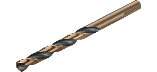 Punte Trapano Wokin 8mm HSS Rettificate DIN 338 - 10 Pz 750280