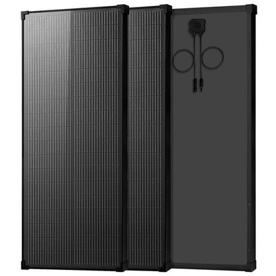 AeternaSol Solar Panel 2Pack 100W 18V Mono N-Type PV Off-Grid RV Home  Boat Roof