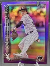 2025 Topps Update Purple Rainbow Foil #US294 Davis Martin Serial /250