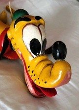 RARE VTG 60S DISNEY PLUTO MARIONETTE BY PELHAM PUPPETS NEEDS SOME REPAIR SEE DES