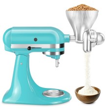 Grain Mill Attachment for Kitchenaid Stand Mixer, Kitchen Aid Standard, Slive