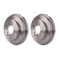 2 Bremstrommeln Ø 232 Mm Ø 14,3 Mm Hella FüR U.A. Subaru Justy