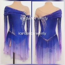 2026New ice figure skating dress performance dress gymnastics dress ladies