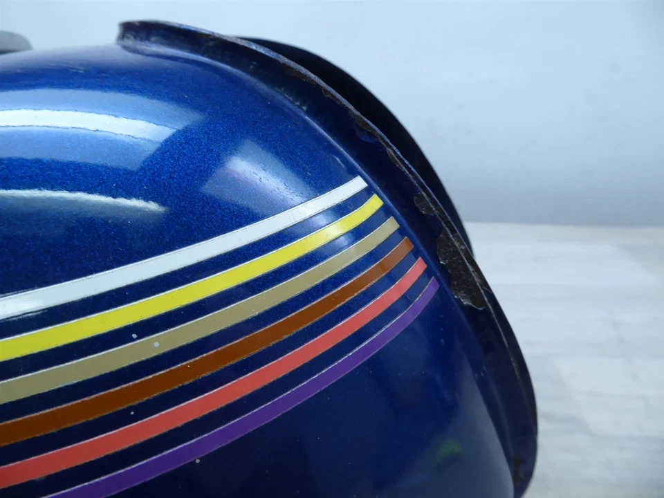 Harley-AMF SX 125 S21005 1975. tanque gasolina gasolina azul pintura original Foto 2 de 4