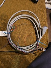 8FT ITM DB15 Male L-COM Data Cable 300v 26AWG CSA AWM I/II A/B FT1 LL64151-A