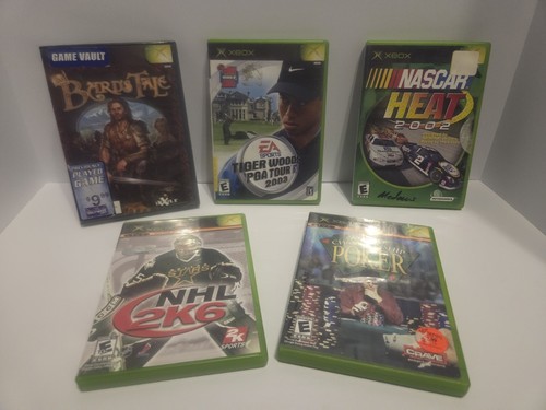Microsoft Xbox Console with Controller, Cables, 5 Games Bard's Tale, Tiger Woods - Afbeelding 7 van 7